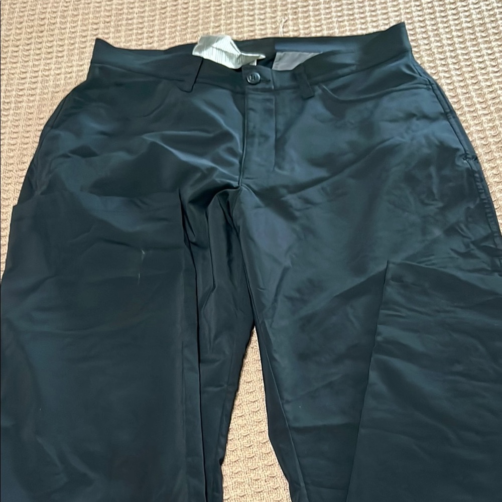 Under Armour Black Golf Pants Smooth Finish